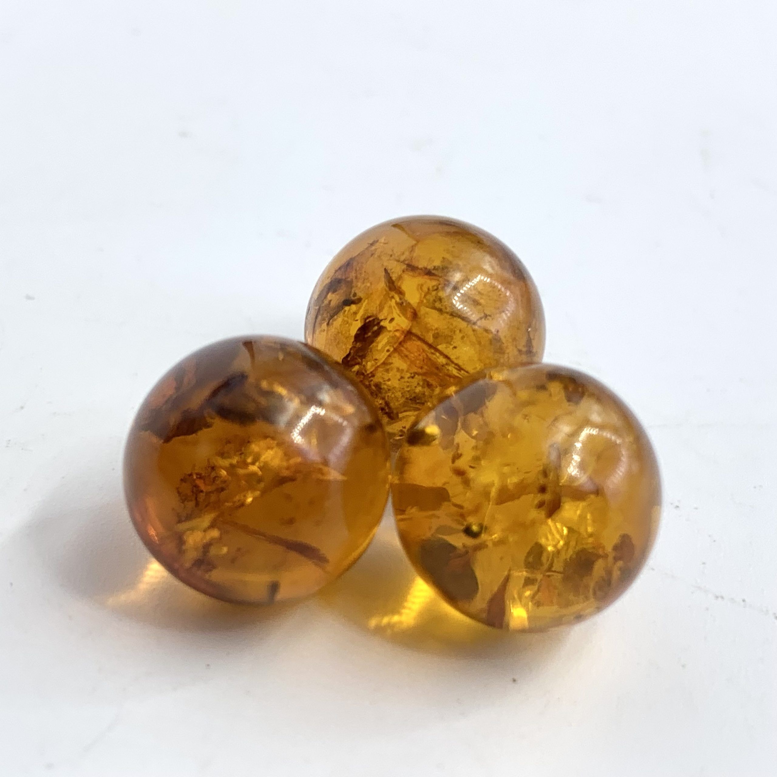 Baltic Amber 12 mm Round Bead