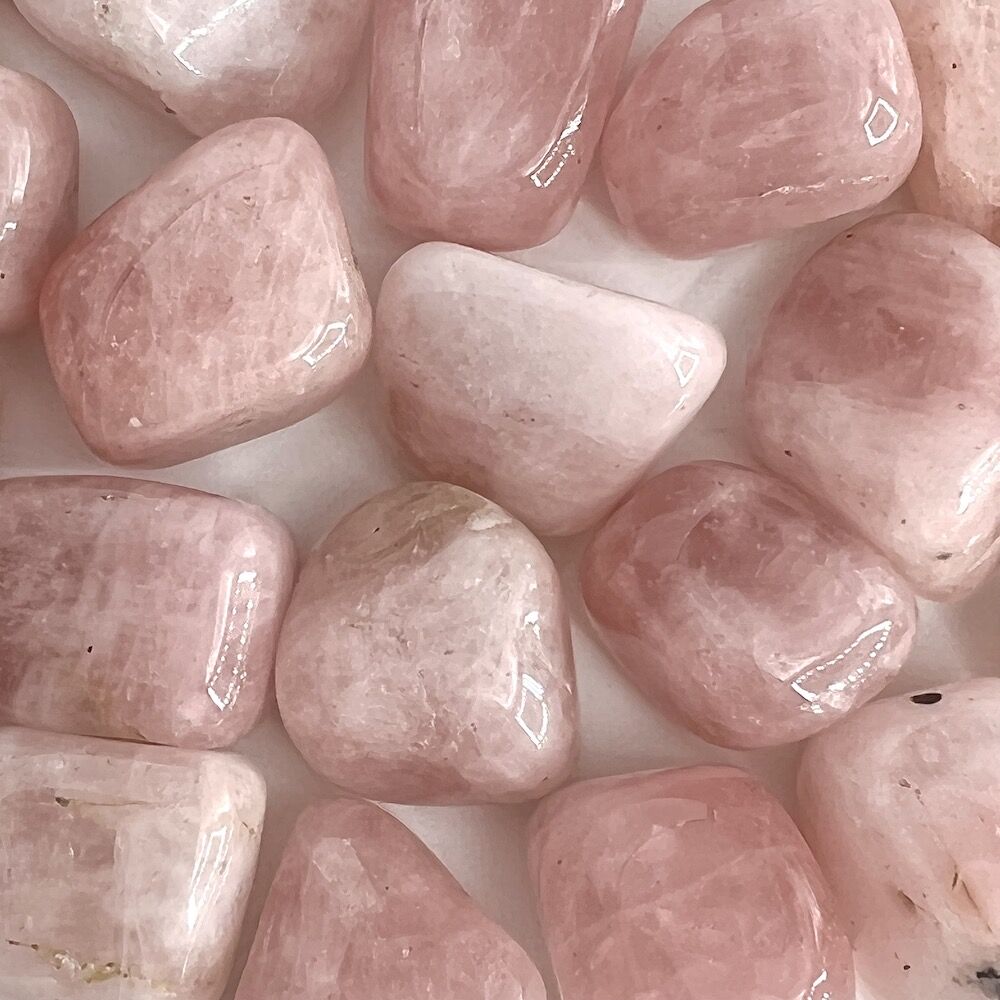 Rose Quartz Tumble Stone Approx 2 - 3cm