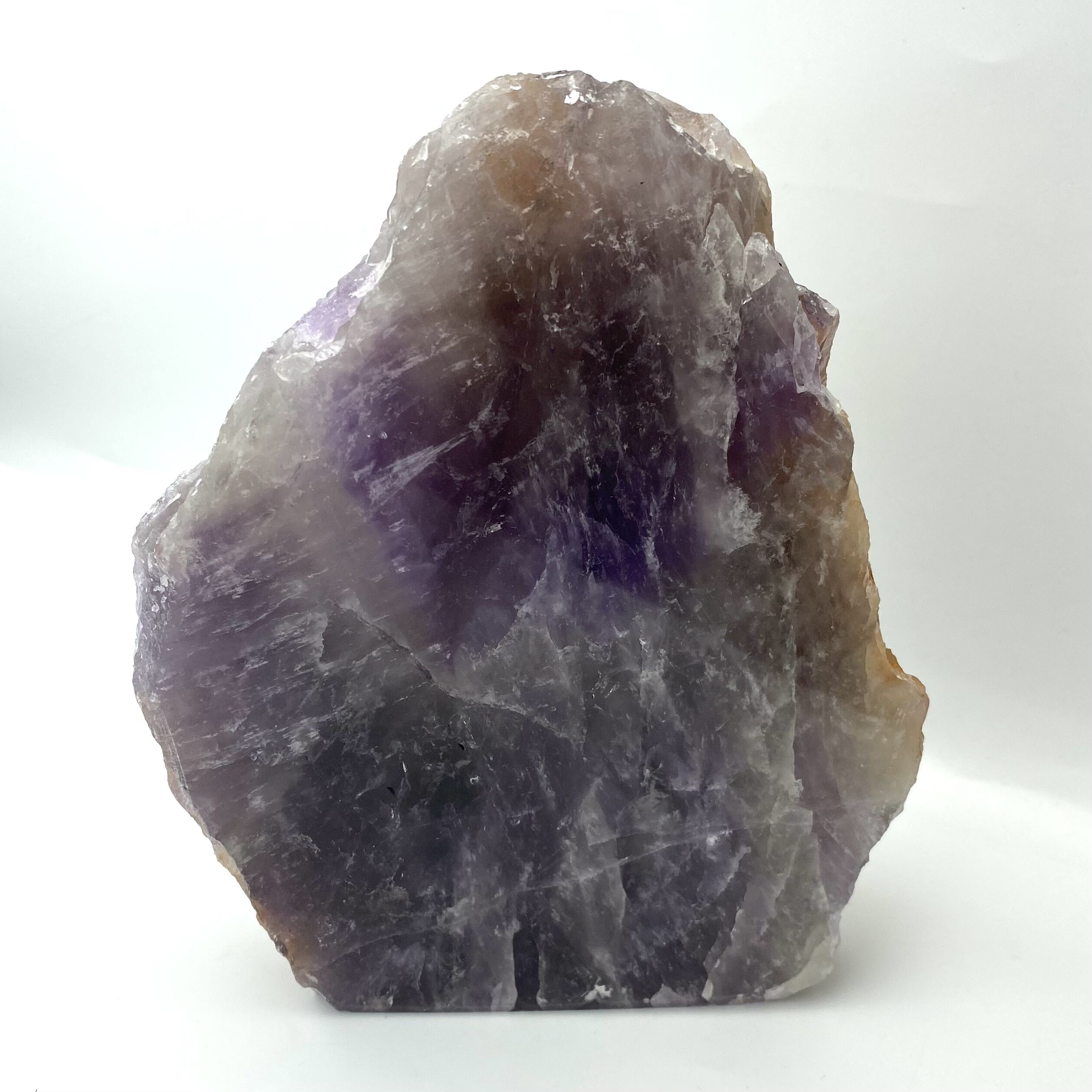 Amethyst Polished Freeform Slice Approx 20 x 15cm