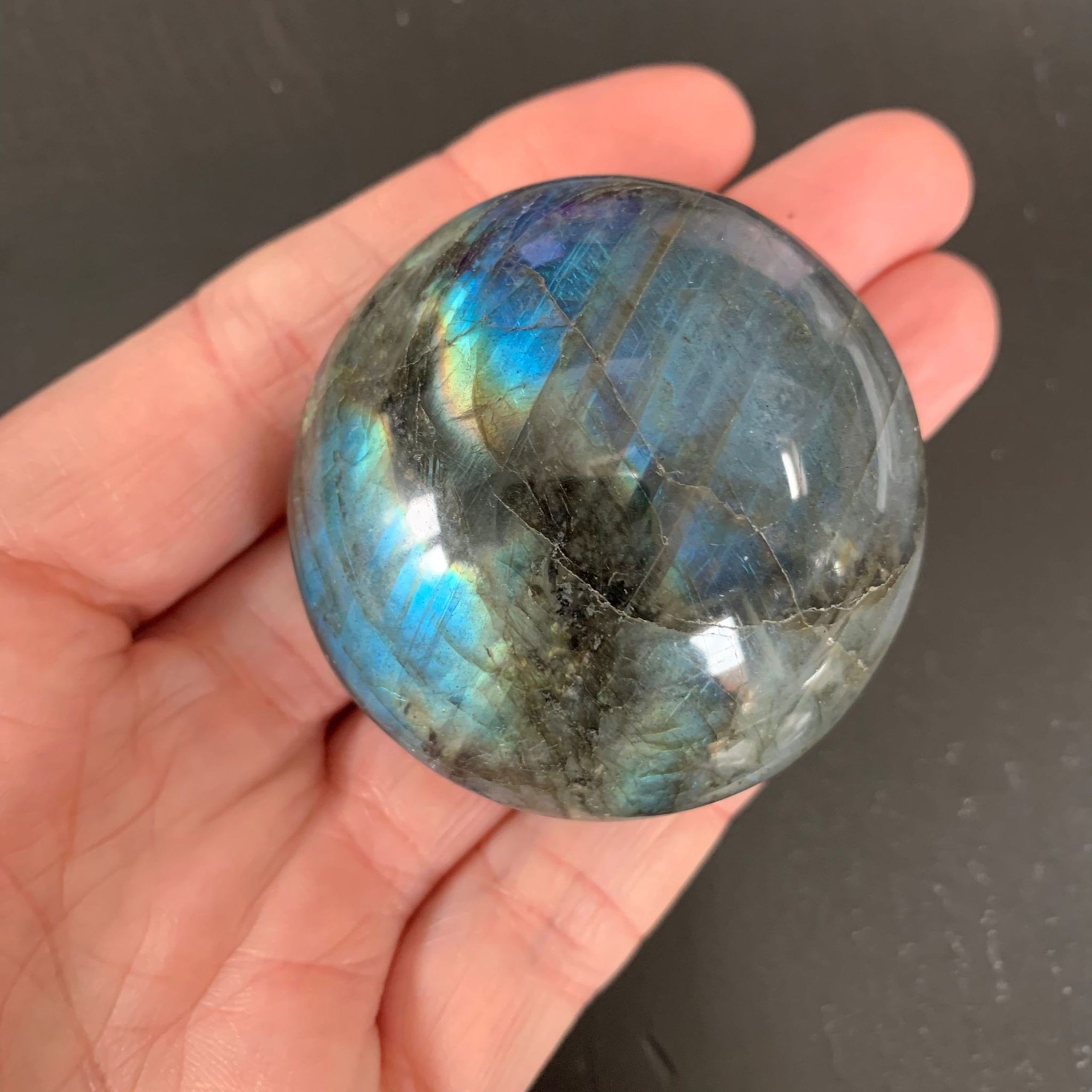 Labradorite UFO Shape Approx 4.5cm