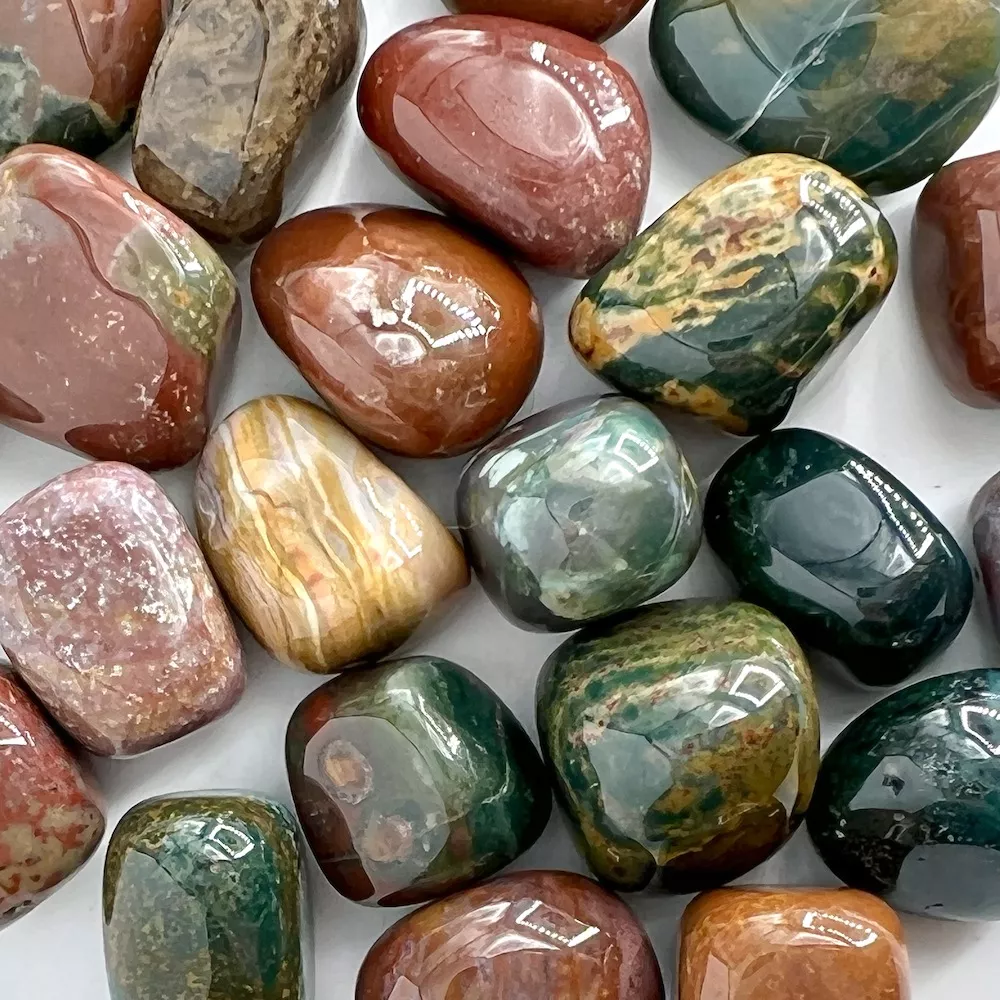 Fancy Jasper Tumble Stone Approx 3cm